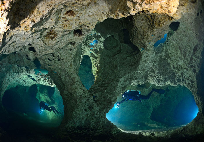 wes skiles peacock springs underwater cave