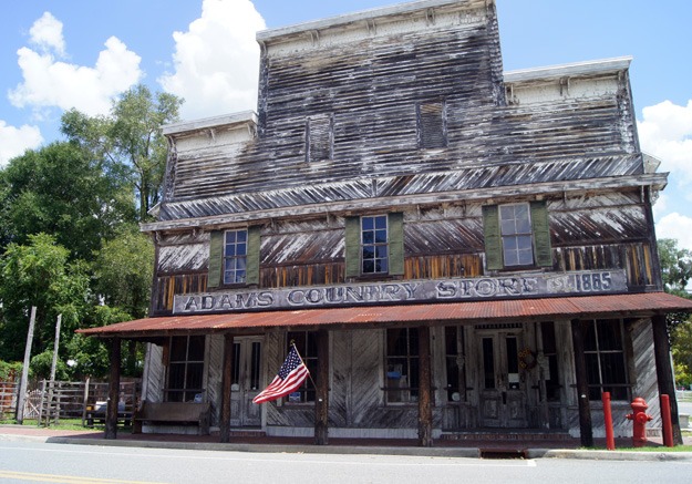 Adams Country Store in charming White Springs, on the Suwannee River