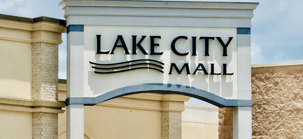 |exterior of Lake City Mall