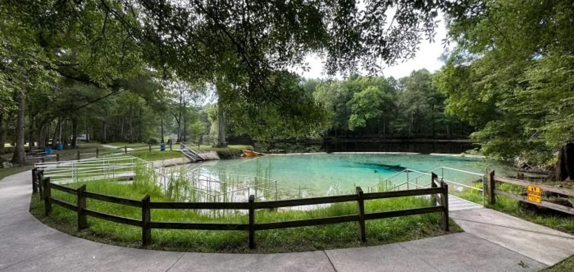 |rum island spring and park|view from the front of a kayak at Rum Island Spring and Park|Rum Island kayaking|